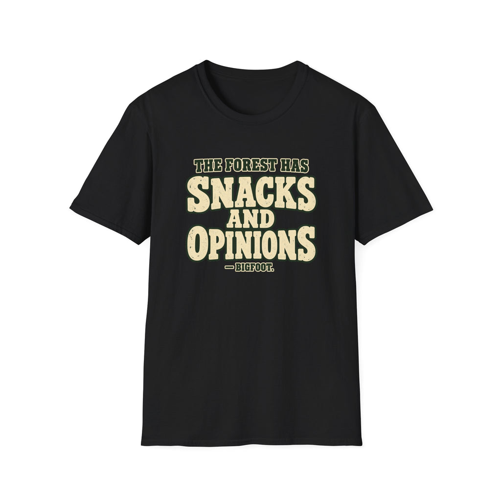Snacks And Opinions T-Shirt