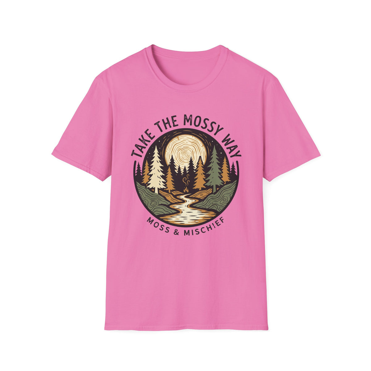 Take Mossy Way dk T-Shirt