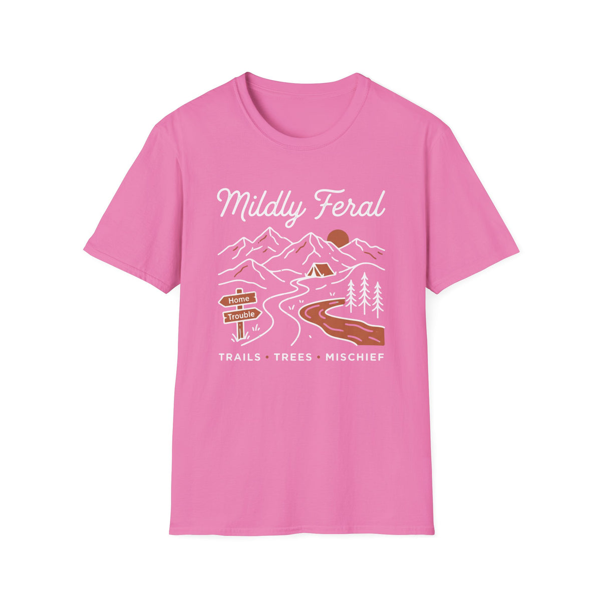 Mildly Feral dk T-Shirt
