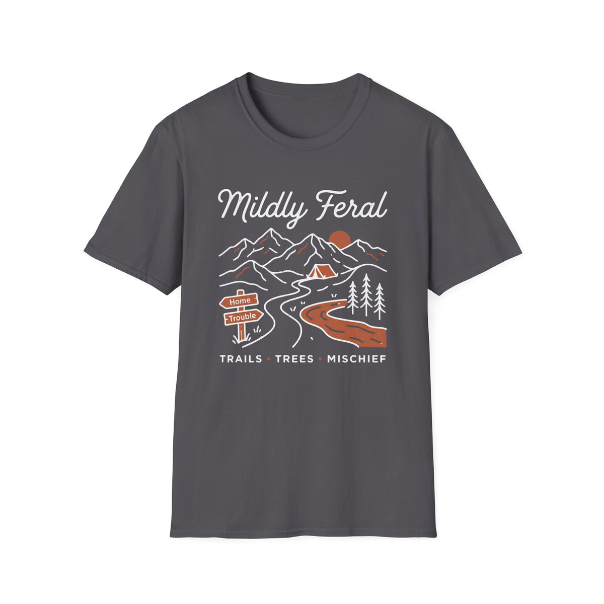 Mildly Feral dk T-Shirt