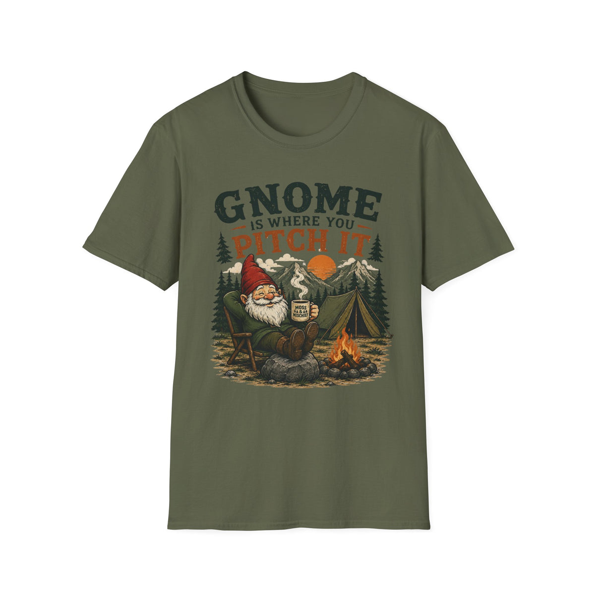 Gnome Tent T-Shirt