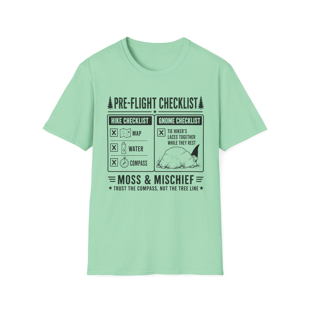 Pre-Flight Checklist T-Shirt