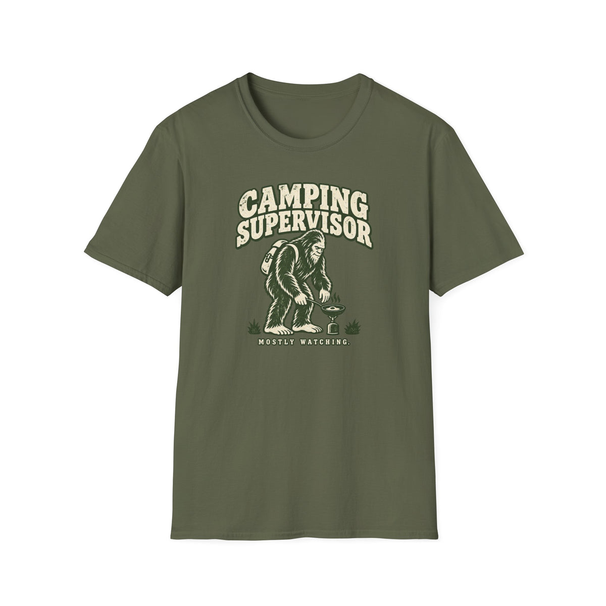 Camping Supervisor T-Shirt