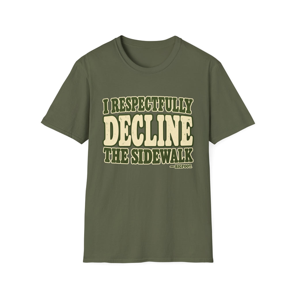 Decline The Sidewalk T-Shirt