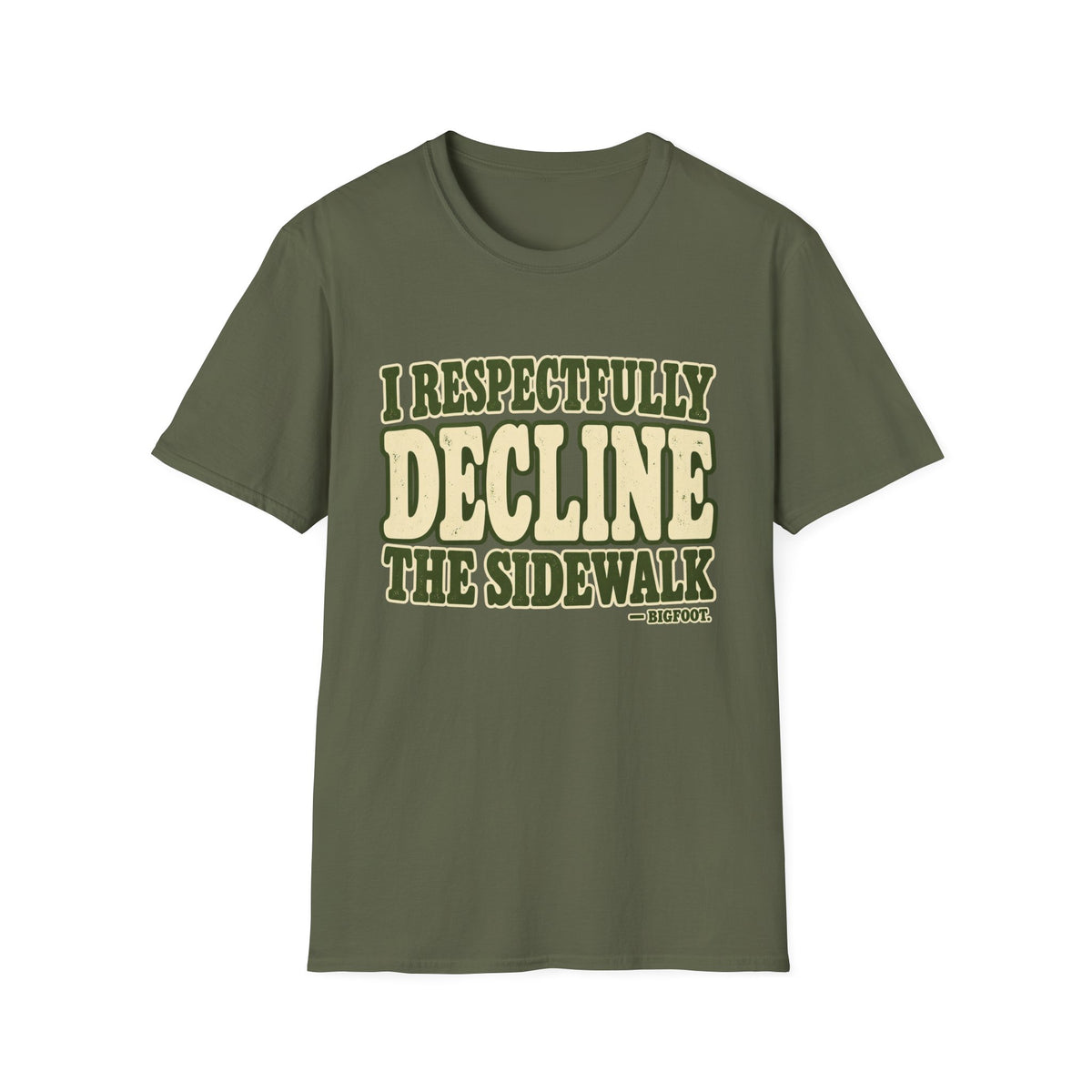 Decline The Sidewalk T-Shirt