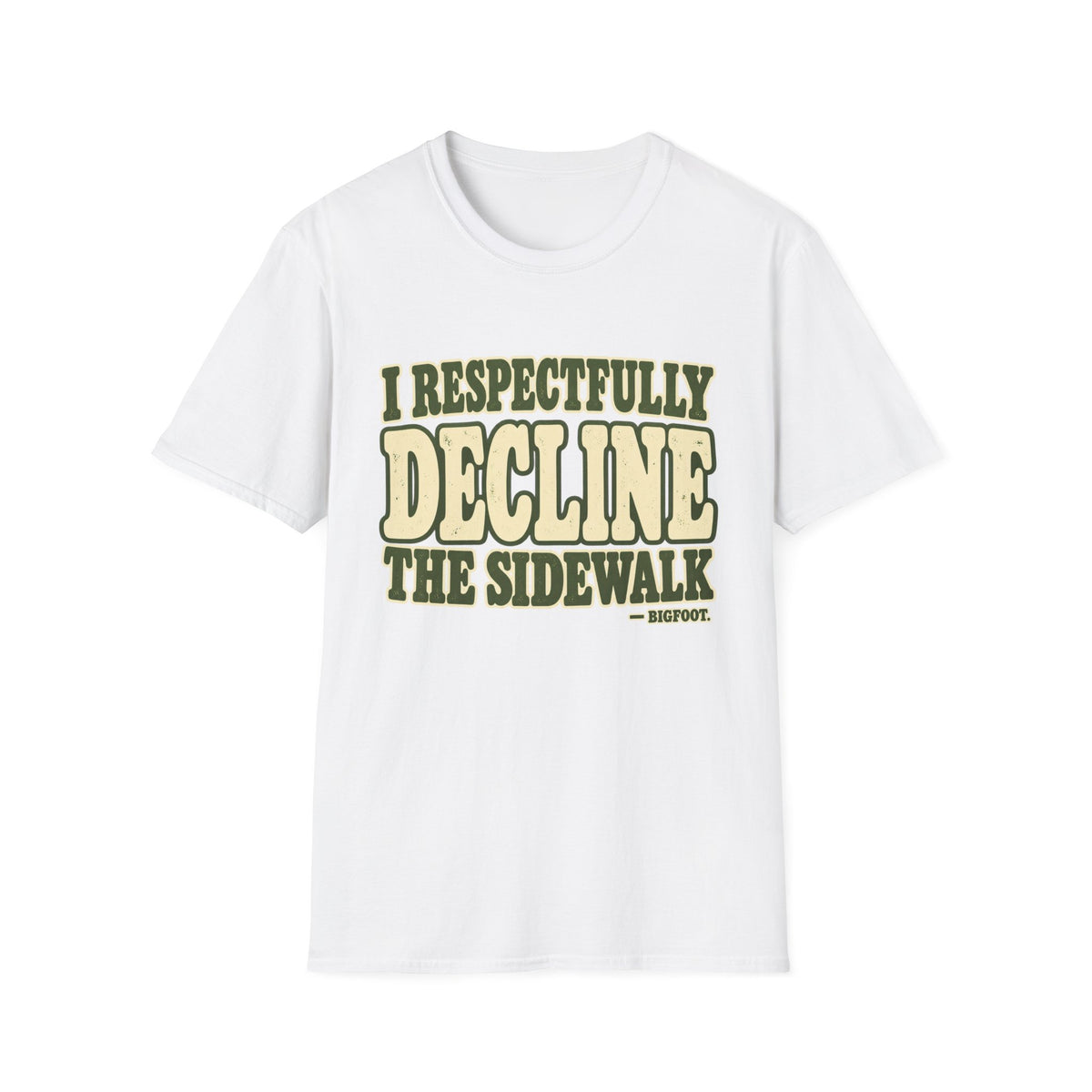 Decline The Sidewalk T-Shirt