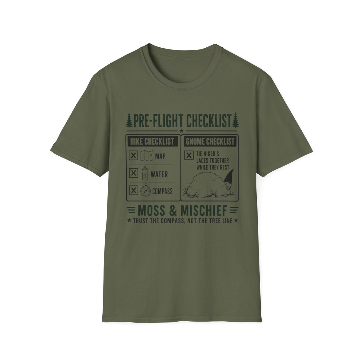 Pre-Flight Checklist T-Shirt