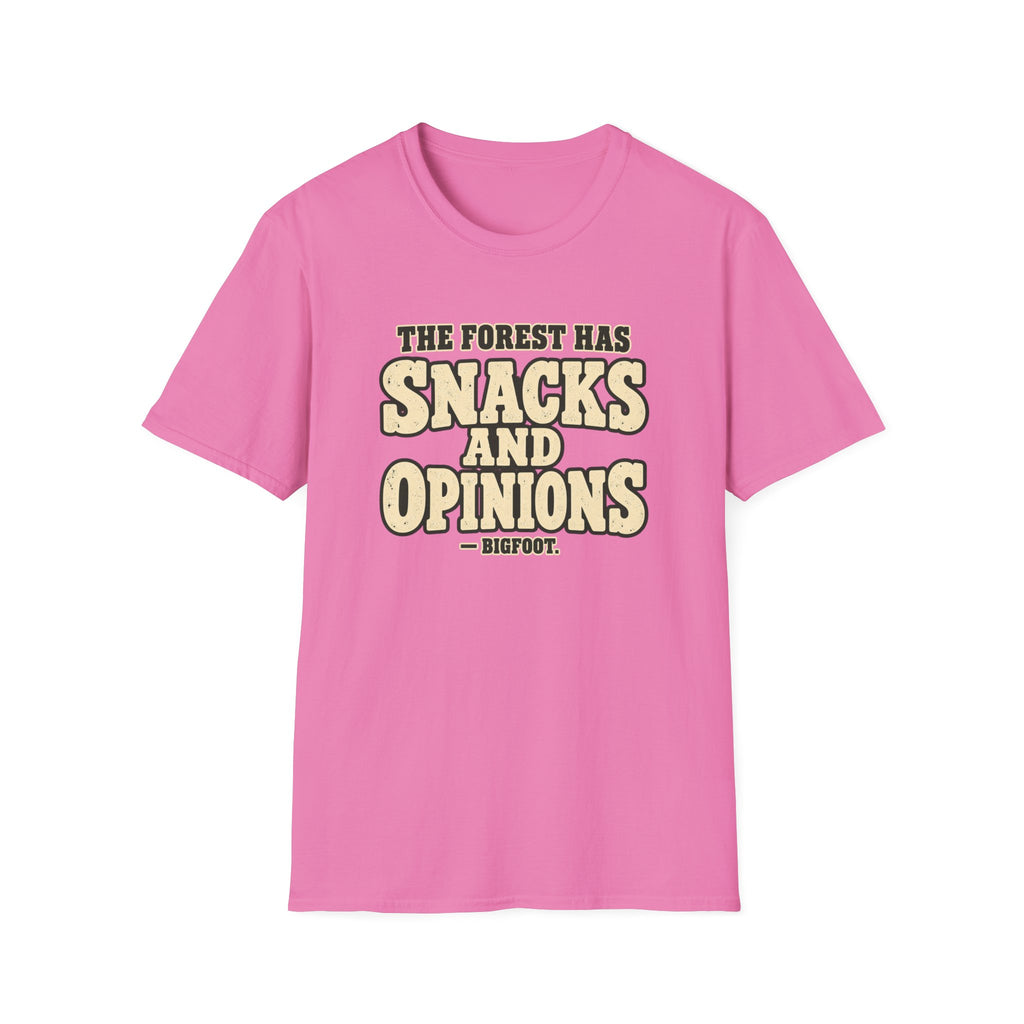 Snacks And Opinions T-Shirt