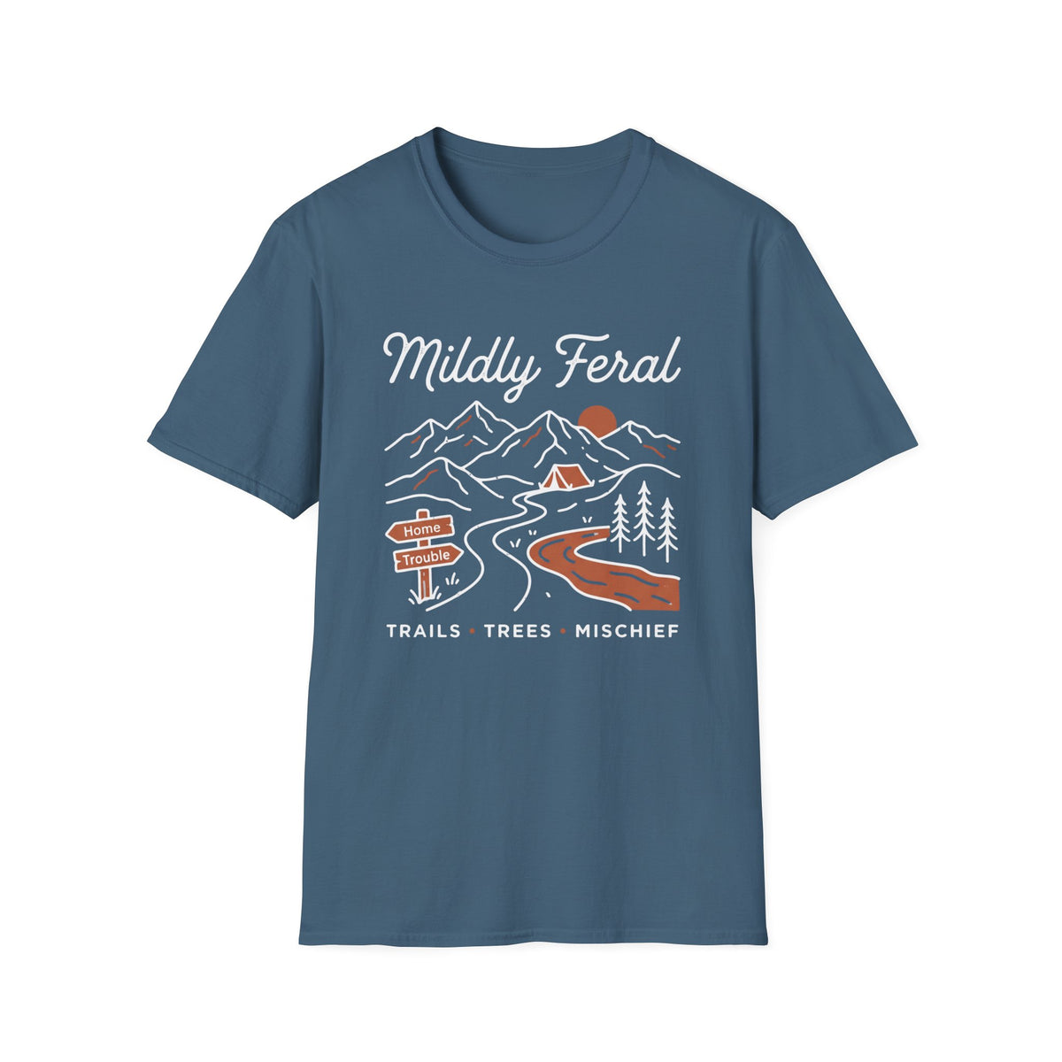 Mildly Feral dk T-Shirt