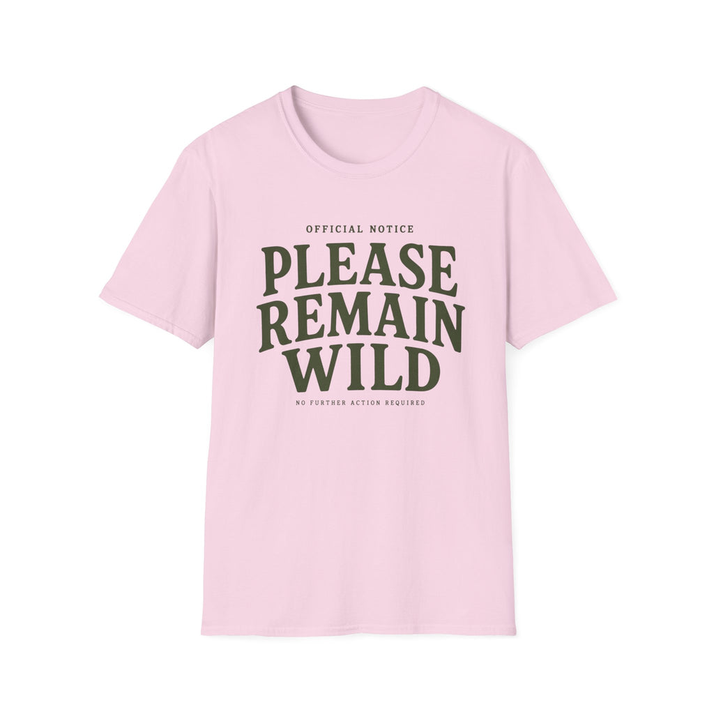 Please Remain Wild T-Shirt