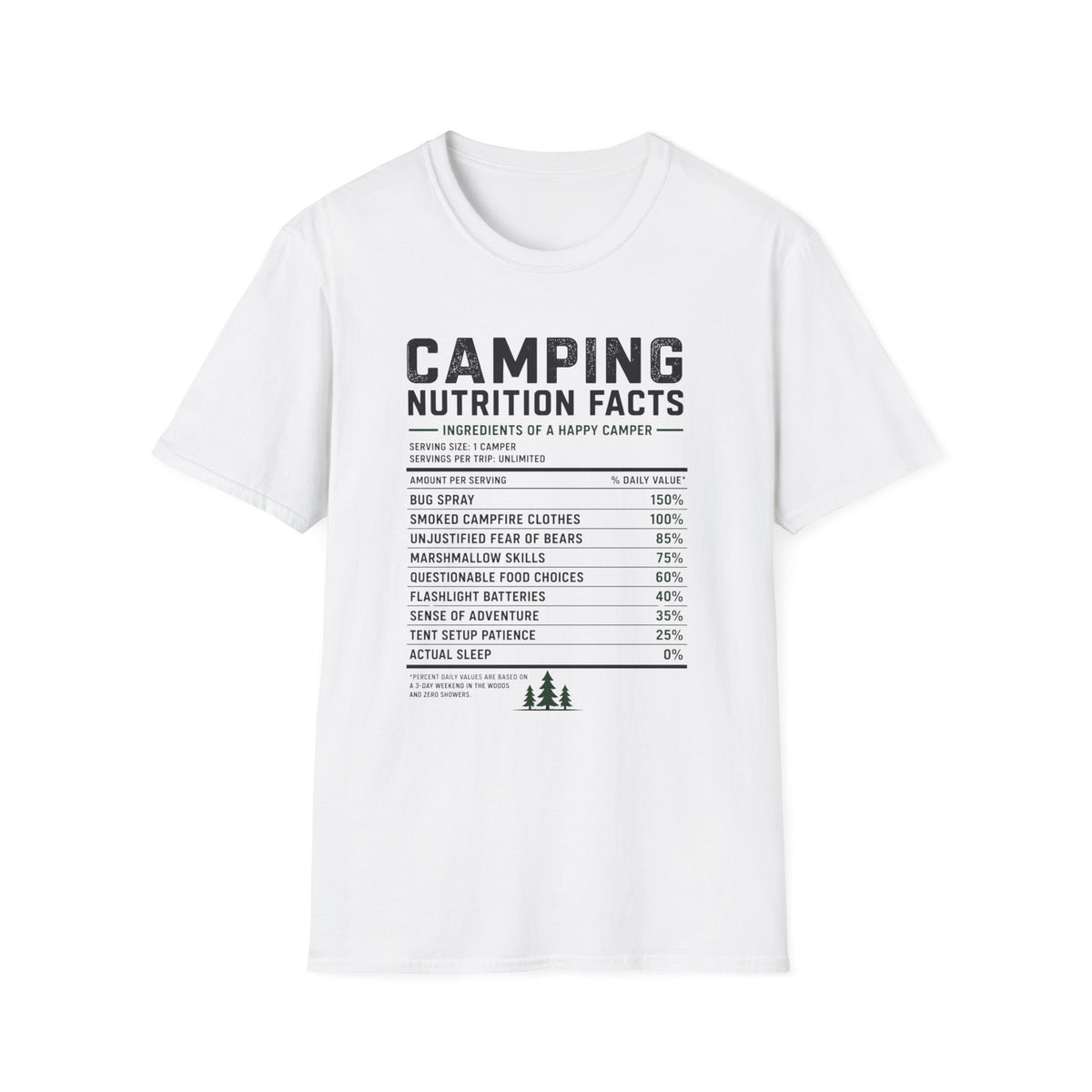 Nutrition Facts T-Shirt