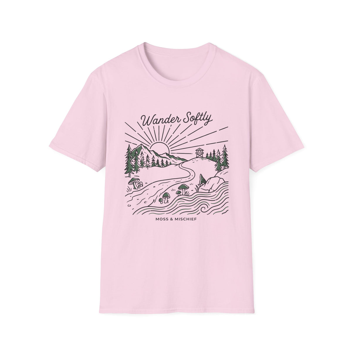 Wander Softly lt T-Shirt