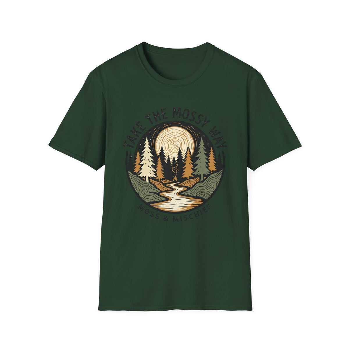 Take Mossy Way dk T-Shirt