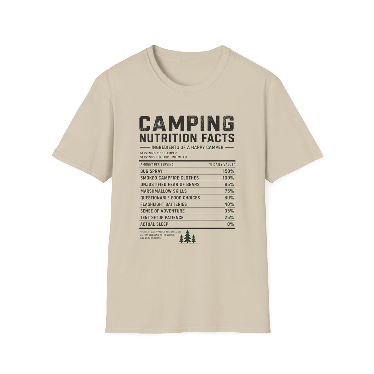 Nutrition Facts T-Shirt