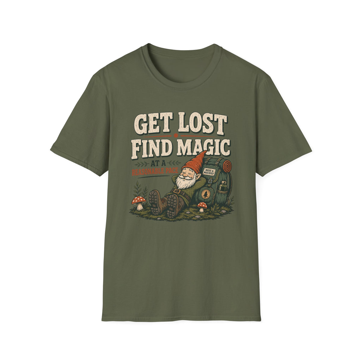 Gnome Backpack T-Shirt