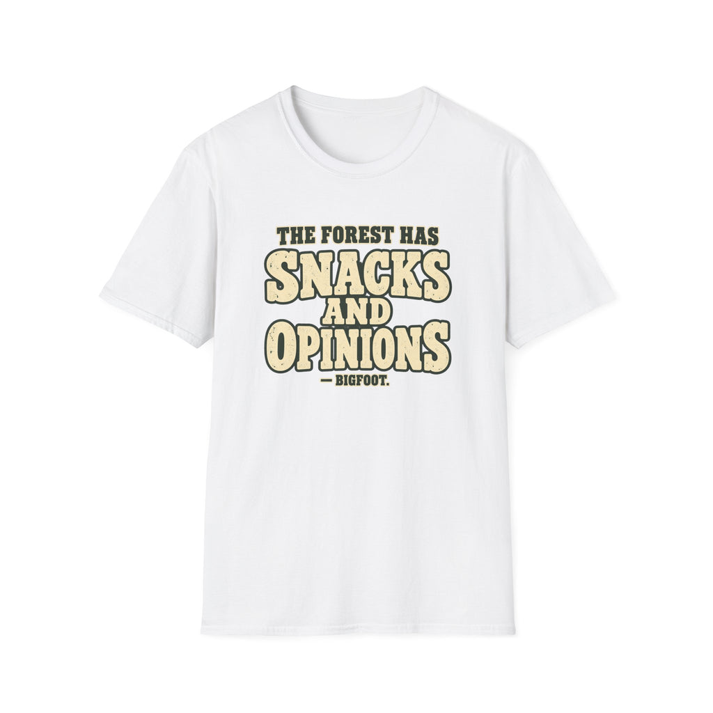 Snacks And Opinions T-Shirt