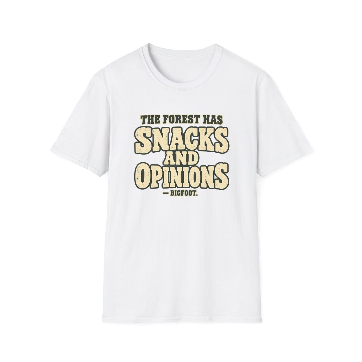 Snacks And Opinions T-Shirt