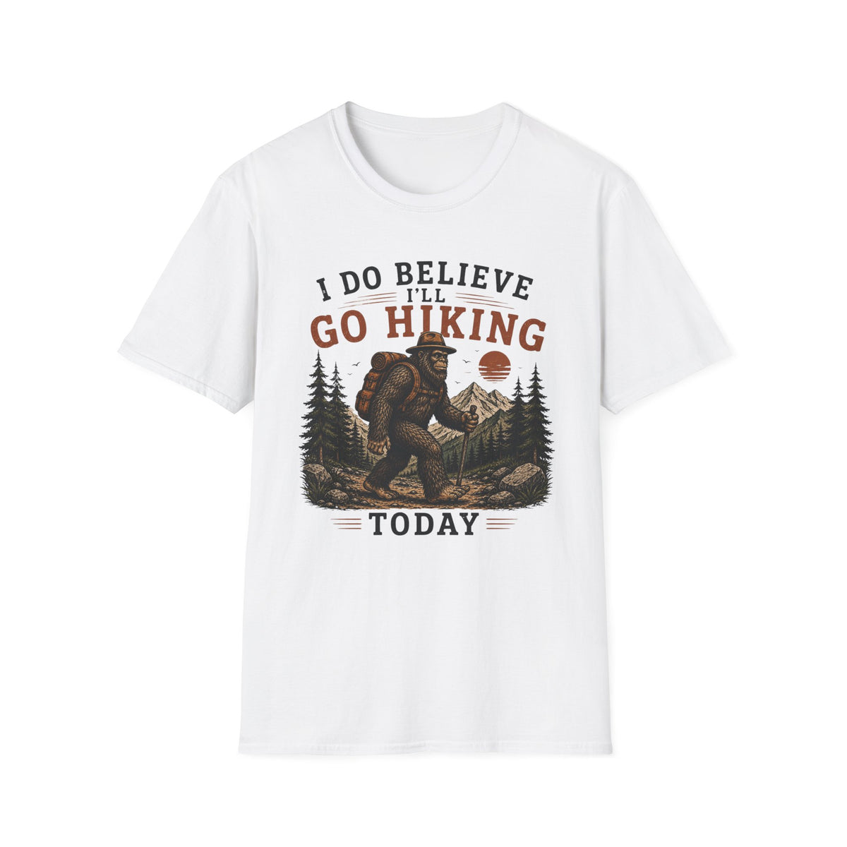 Go Hiking Bigfoot T-Shirt
