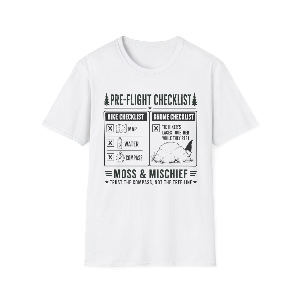 Pre-Flight Checklist T-Shirt