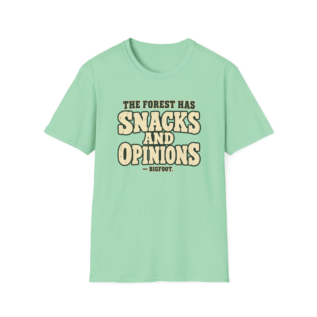 Snacks And Opinions T-Shirt