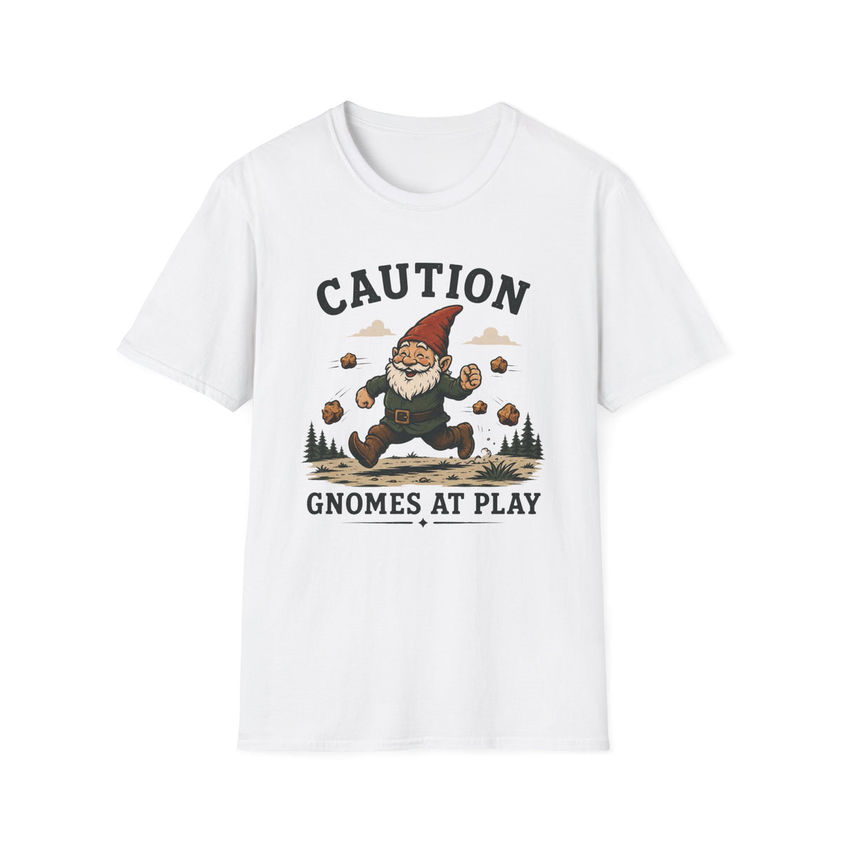 Caution Gnomes T-Shirt