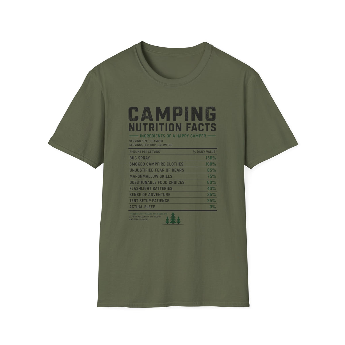 Nutrition Facts T-Shirt