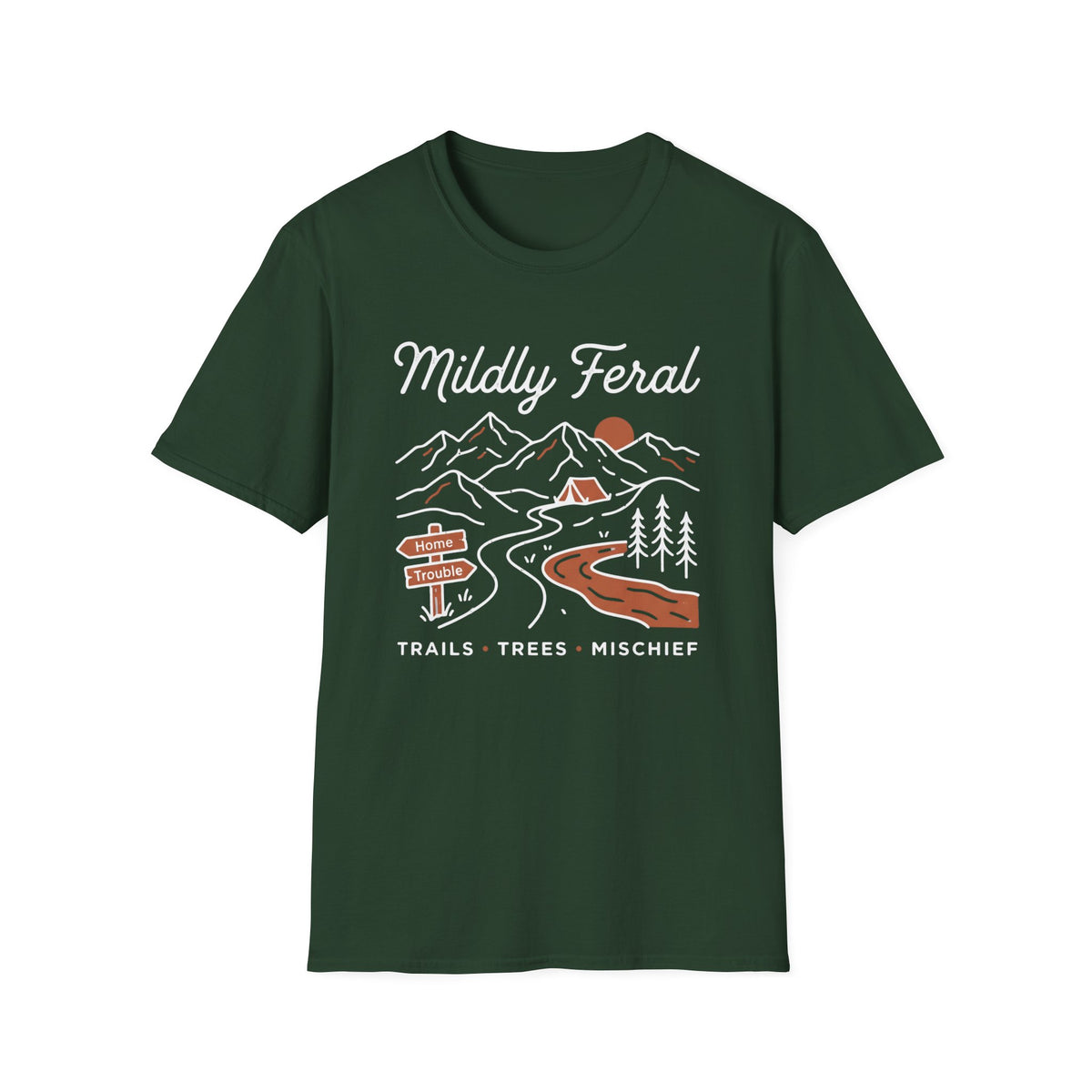 Mildly Feral dk T-Shirt