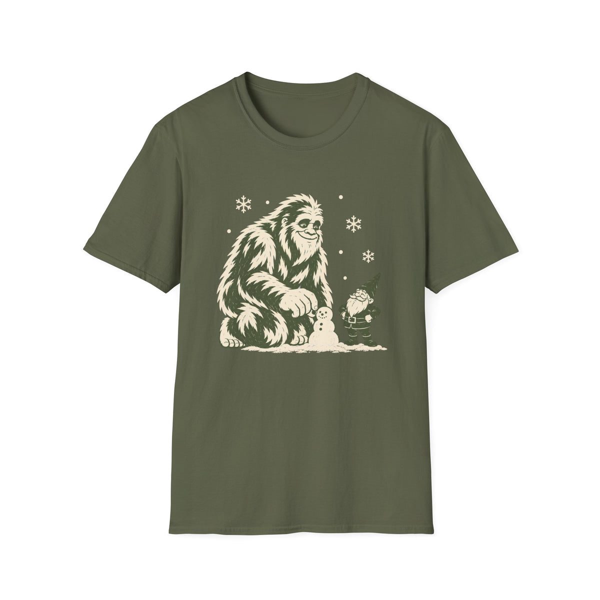 Building A Snowman T-Shirt