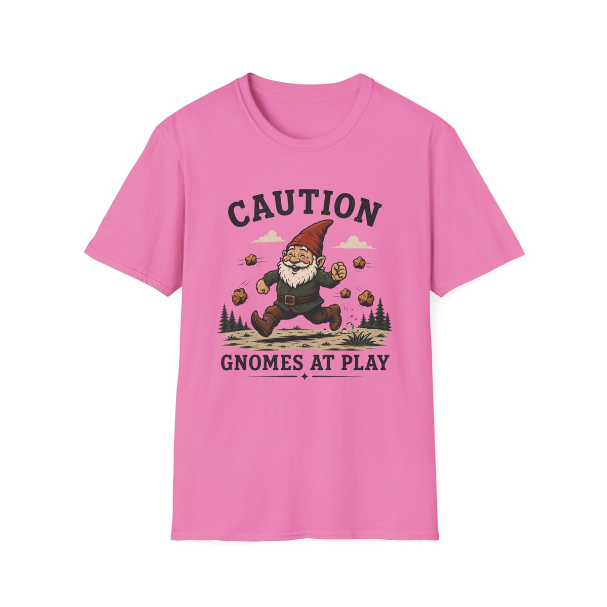 Caution Gnomes T-Shirt