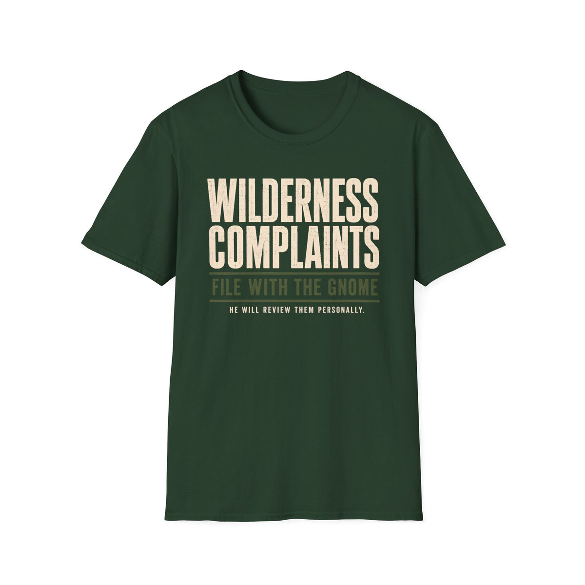 Wilderness Complaints T-Shirt