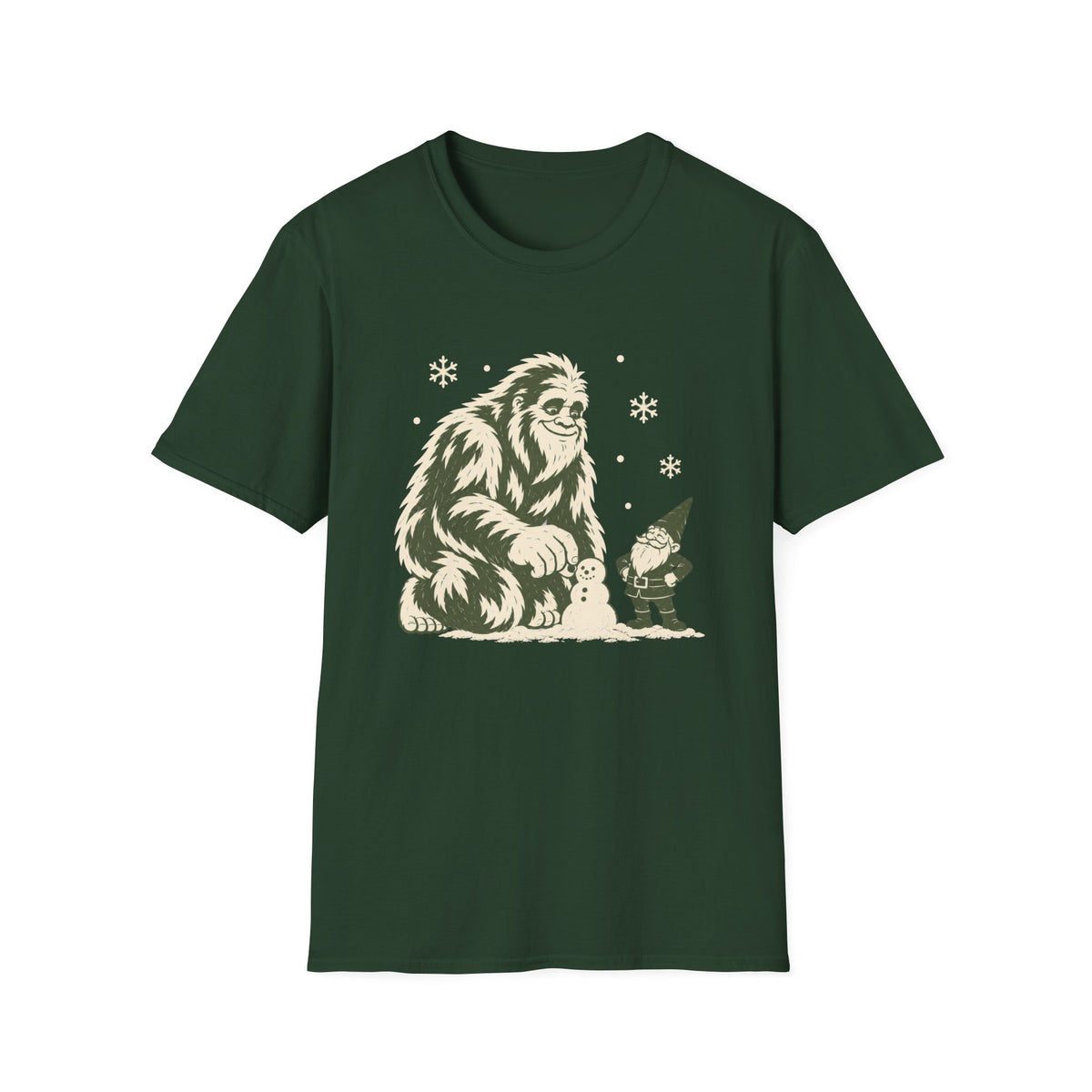 Building A Snowman T-Shirt