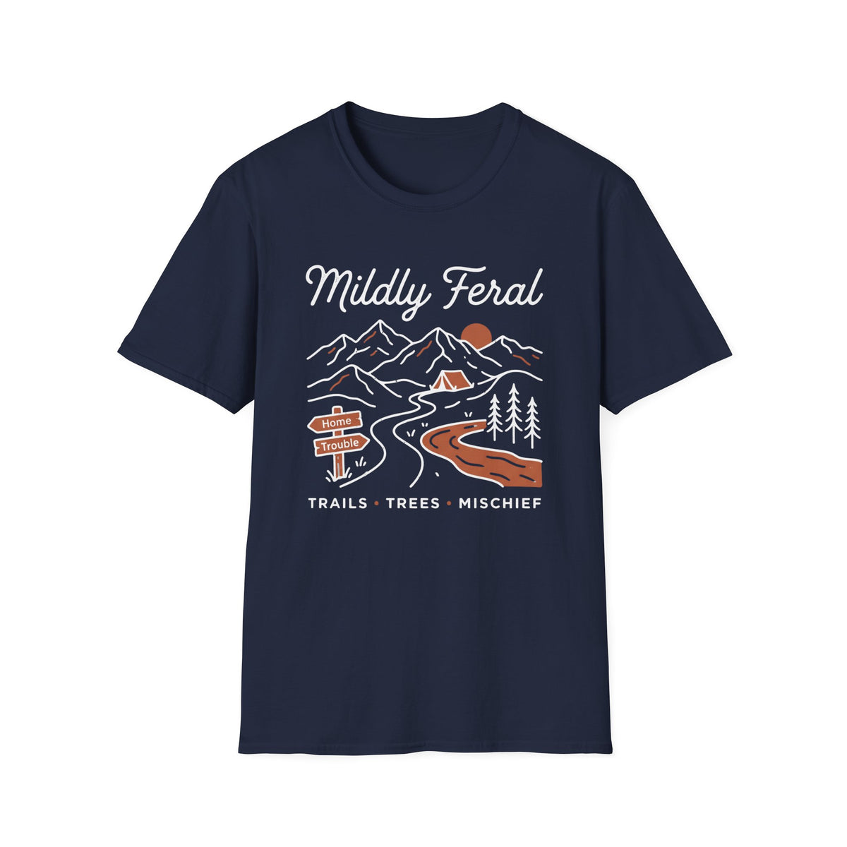 Mildly Feral dk T-Shirt