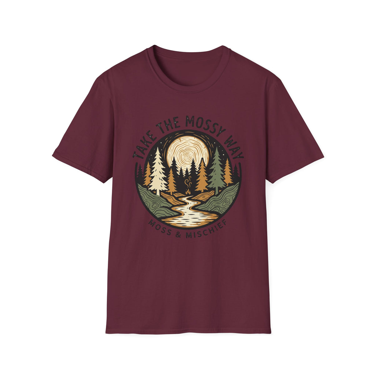 Take Mossy Way dk T-Shirt