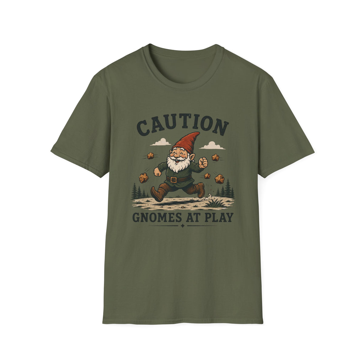Caution Gnomes T-Shirt