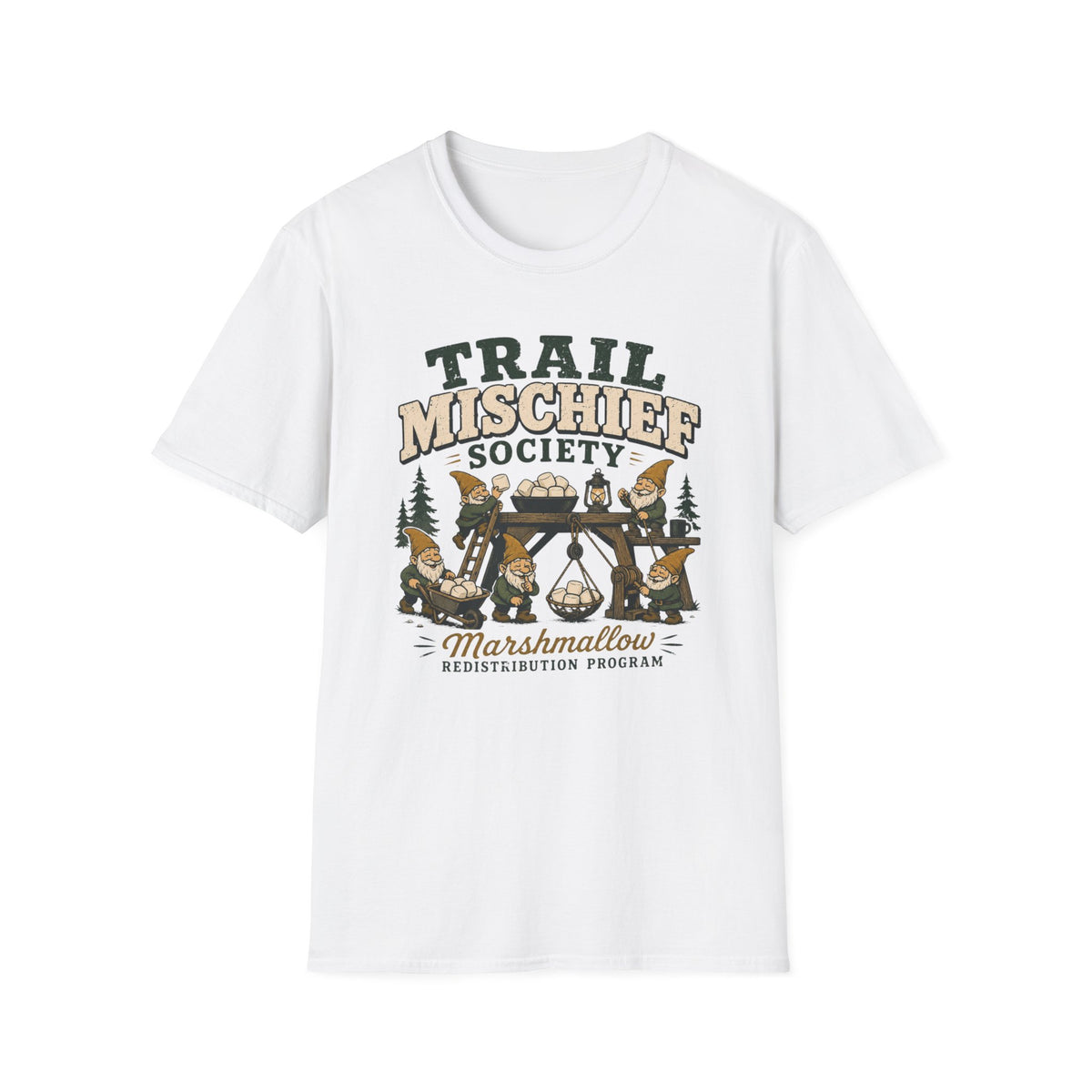 Marshmallow Redistribution T-Shirt