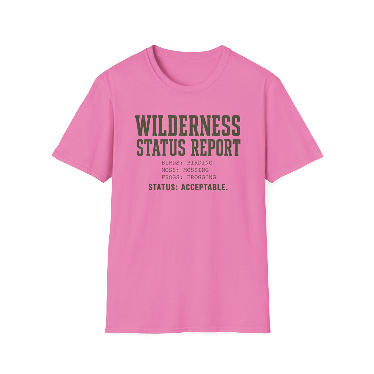 Wilderness Status Report T-Shirt