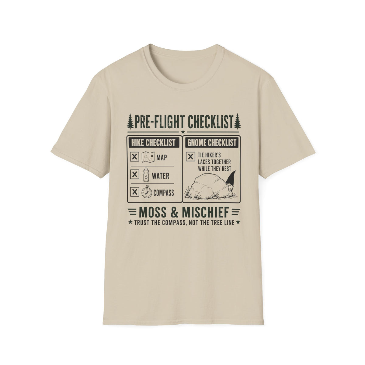 Pre-Flight Checklist T-Shirt