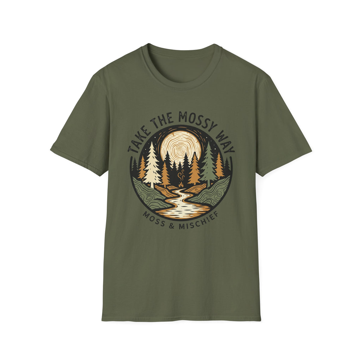 Take Mossy Way dk T-Shirt