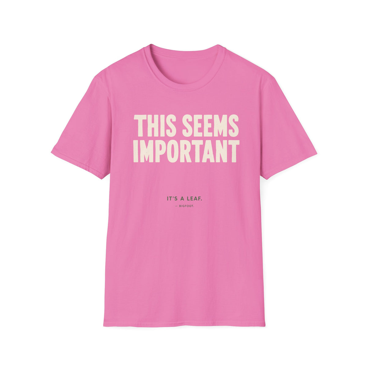 This Seems Important T-Shirt