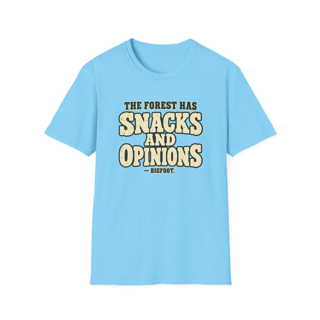 Snacks And Opinions T-Shirt